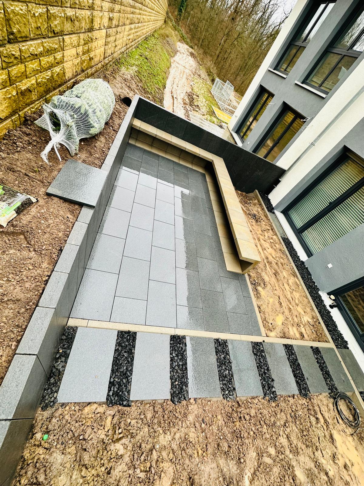 Terrassenbau